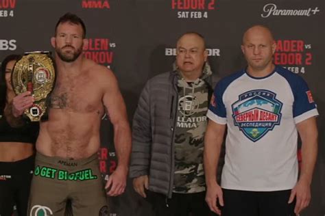 sherdog fedor|Bellator 290 .